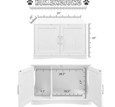 Cat Litter Box Enclosure Furniture Pets Cat Product 99 $ Whiskers