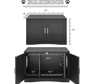 Cat Litter Box Enclosure Furniture Pets Cat Product 99 $ Whiskers