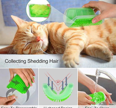 Cat Scratcher & Massager Brush Other Cat Care 13 $ Whiskers