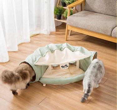 Cat toy collapsible cat tunnel cat passageway Cat Cozy Bed 52 $ Whiskers