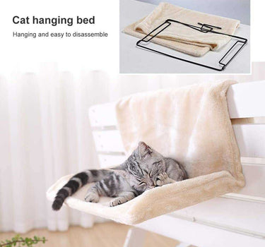 Cozy Portable Cat Hanging Hammock Bed Beds & Blankets Cat Cozy Bed 43 $ Whiskers