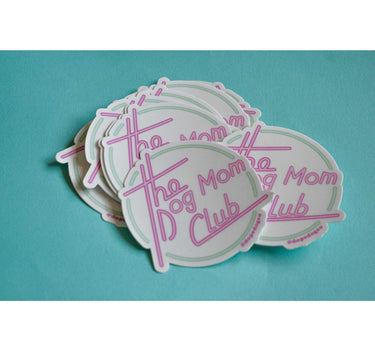 Dog Mom Club Sticker 13 Pets Pet Parents Whiskers