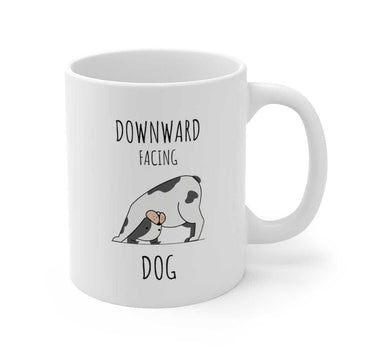 Downward Facing Dog Coffee Mug 15 Drinkware Pet Parents Whiskers