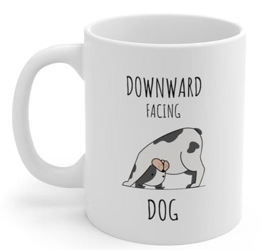 Downward Facing Dog Coffee Mug 15 Drinkware Pet Parents Whiskers