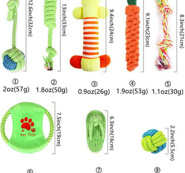 Durable Molar Dog Toys - Bite-Resistant Chew Set Toys Cat Product 39 $ Whiskers