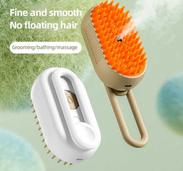 Folding Steam Spray Massage Brush for Pets Other Cat Care 19 $ Whiskers