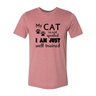 My Cat Is Not Spoiled T-Shirt T-shirts Pet Parents 21 $ Whiskers