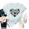 Paw Heart T-shirt 21 T-shirts Pet Parents Whiskers