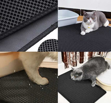 Pet Litter Mat Waterproof Double Layer Pet Litter Mat Non Slip Mat 12 Other Cat Product Whiskers