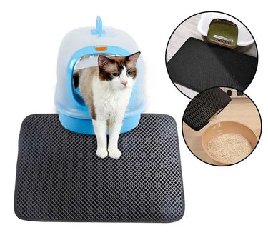 Pet Litter Mat Waterproof Double Layer Pet Litter Mat Non Slip Mat 12 Other Cat Product Whiskers