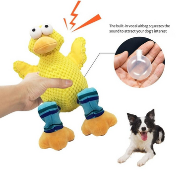 Pet Plush Toy Dog Teeth Grinding and Bite Resistant Cute Animal Voice 31 Pets Dog Products Whiskers