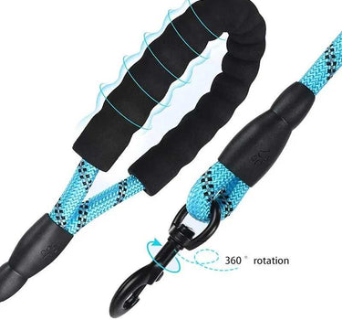 Pet Reflective Leash Nylon Round Leash Explosionproof Punch Leash Dog 19 Other Dog Leashes Whiskers