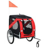 Red and Black Dog Bike Trailer 149 Home & Garden Dog Products Whiskers